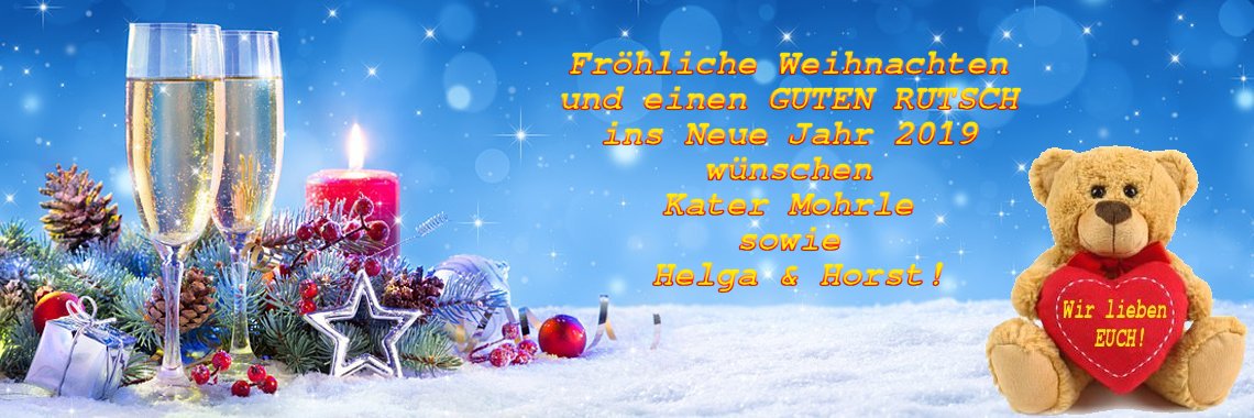 Wir wünschen fröhliche Weihnachten